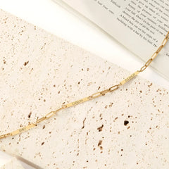 Alphabet Name Stainless Steel Necklace Versatile - Gold / A name - 7