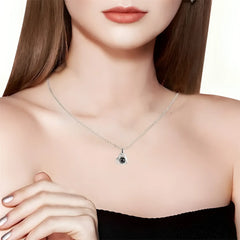 100 Languages I Love You Necklace Nano Projection Customized Color Pictures Photo Love Europe And America - 7