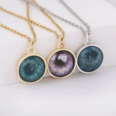Custom Iris Necklace Add Eye Photo As A Unique Gift For Loved Ones - 7