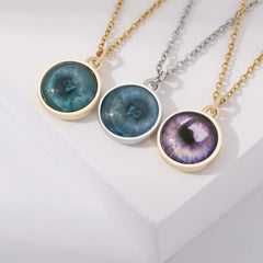 Custom Iris Necklace Add Eye Photo As A Unique Gift For Loved Ones - 7