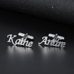 Custom-Made Vintage Name Cuff Nail Commemorative Jewelry - 925 silver - 7