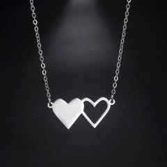 Custom Name Necklace 18k Stainless Steel - Silver