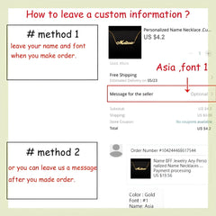 Custom Name Necklace With Heart Butterfly Personlized Namepl - 7