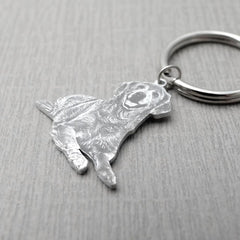 Custom Keychain Picture Keyring Dog Photo Keychain Pet Memo - 7