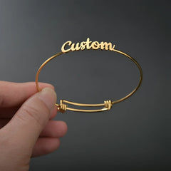 Custom Stainless Steel Personalized Name Bracelet - 7