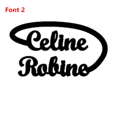 Double Name Ring Custom - 7