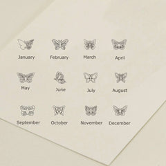 Customized Name Butterfly Necklace For Women Personalized English Letters