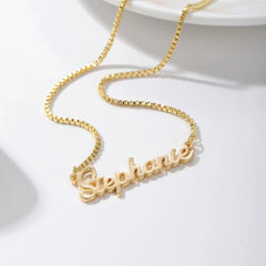 Customized Name Necklace Personalization - 7