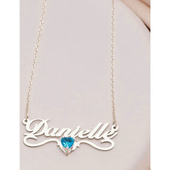 Customized Name Stainless Steel Necklace - Silver