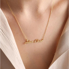 Customized Personalized Name Necklace Made Of Stainless Steel - 7