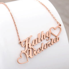 Customized Stainless Steel Name Necklace - 7