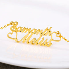 Customized Stainless Steel Name Necklace - 7