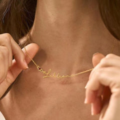 DIY Birth Stone Personalized Stainless Steel Necklace - 7