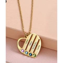 DIY Custom Engraved Name S925 Silver Diamond Necklace - 7