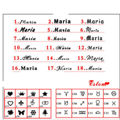 DIY Jewelry One Piece Cut Letter Name Necklace - Gold - 7