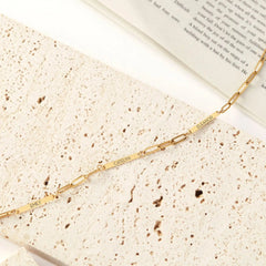 DIY Personalized Creative English Letter Name Stainless Steel Necklace - Gold / 1name - 7