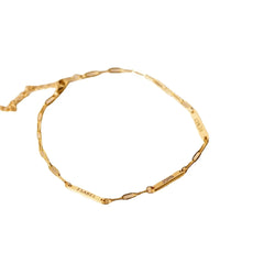 DIY Personalized English Alphabet Name Multiple Bending Cards Multiple Stainless Steel Bracelets - 7