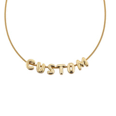 DIY Personalized Stainless Steel English Letter Necklace - 7