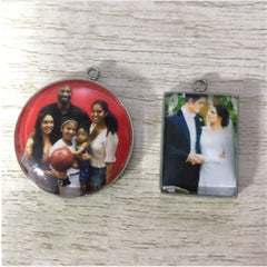 DIY Stainless Steel Love Photo Necklace - 7