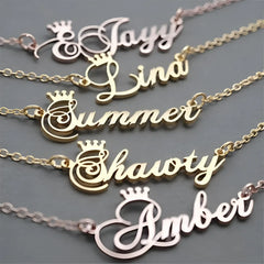 English Name Necklace - Name Bracelets