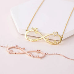 Engraved Name Necklace – 316L Stainless Steel Made for You - Necklace