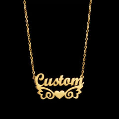 European And American Personalized Name Necklace - C - 7