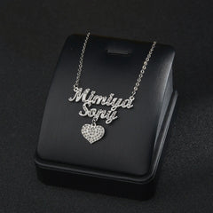 European And American Stainless Steel Name Necklace Personalized - 7