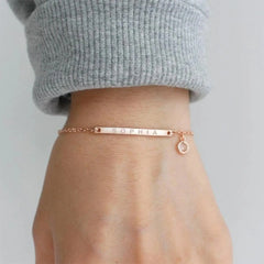 Fashion Personalized Custom Birthstone Bracelet - 7