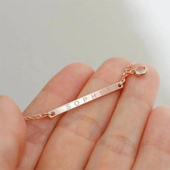 Fashion Personalized Custom Birthstone Bracelet - 7