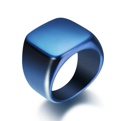 Customized Engrave Name Ring - 10size / Blue - 7