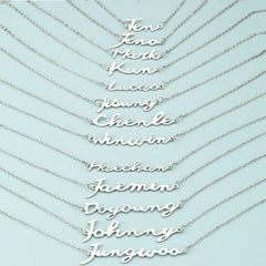 K-POP NCT Member Name Letter Necklace - 4
