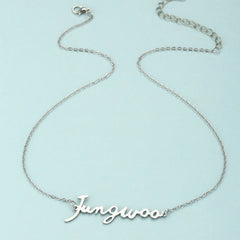 K-POP NCT Member Name Letter Necklace - 4