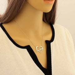 Love Name Necklace Women’s Versatile Collar Chain - 7
