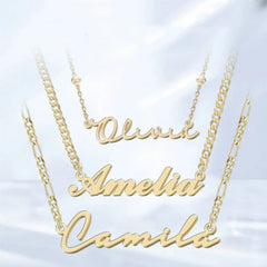 Name Design European And American DIY High-end Necklace - 7