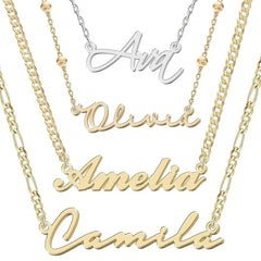 Name Design European And American DIY High-end Necklace - 7