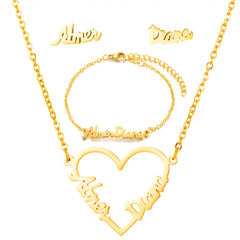 Name Earrings With Engraved Characters Are Versatile And Minimalist - 7