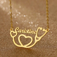 Personality Stethoscope Name Necklace Jewelry Stainless Steel - 7