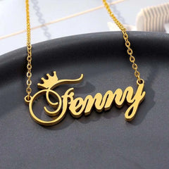 Personalized Custom Name Chain English Letter Fashion Necklace - Gold / 925silver - 7