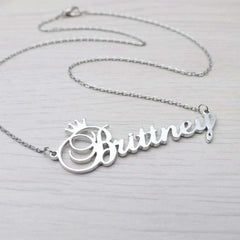 Personalized Custom Name Chain English Letter Fashion Necklace - Gold / 925silver - 7