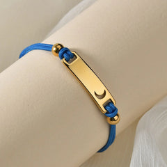 Personalized DIY Hand Woven Color Bracelet European And American Jewelry - B - 7