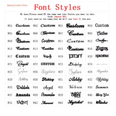 Customized Vertical Name Necklace Personalized Hang Tag Name Jewelry Gift For Mom - 7