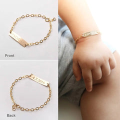 Personalized lettering children bracelet - 7