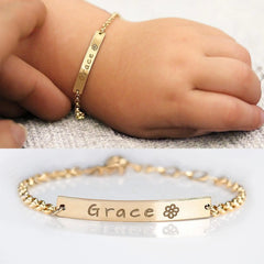 Personalized lettering children bracelet - 7