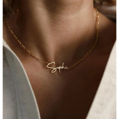 Personalized Name Clavicle Chain - 7