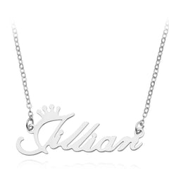 Personalized Name Necklace – Custom Alloy Pendant with Stylish Font - Necklace