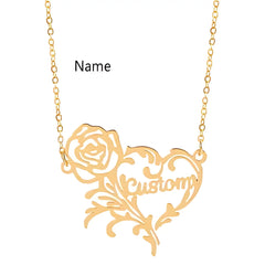 Personalized Name Necklace Custom Engraved Jewelr
