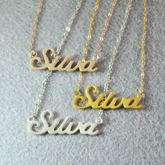 Personalized name necklace,Custom name necklace Custom Jewelry - 7