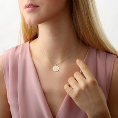 Personalized Name Stainless Steel Ladies Clavicle Chain - 7