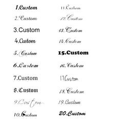 Personalized Name Waist Chain Stainless Steel English Letter Waist Chain - 7