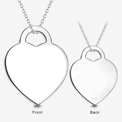 Personalized Peach Heart Photo With Heart Lettering - 7